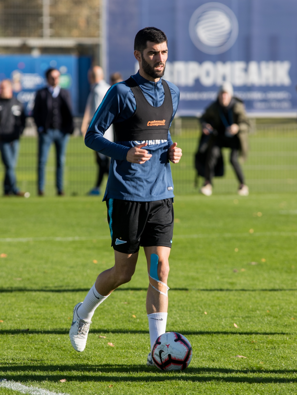 Открытая тренировка «Зенита» перед матчем с «Динамо»