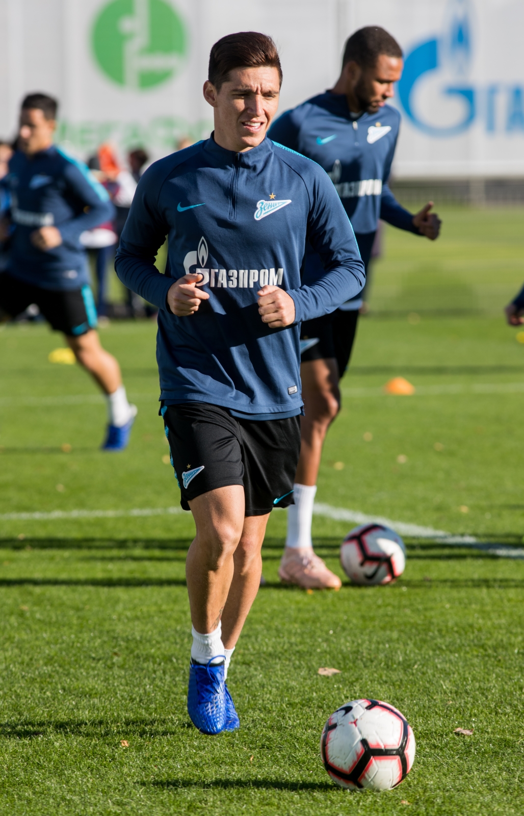 Открытая тренировка «Зенита» перед матчем с «Динамо»