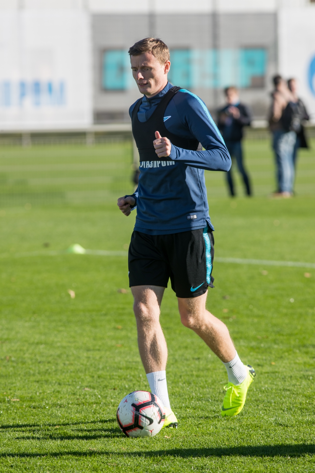 Открытая тренировка «Зенита» перед матчем с «Динамо»