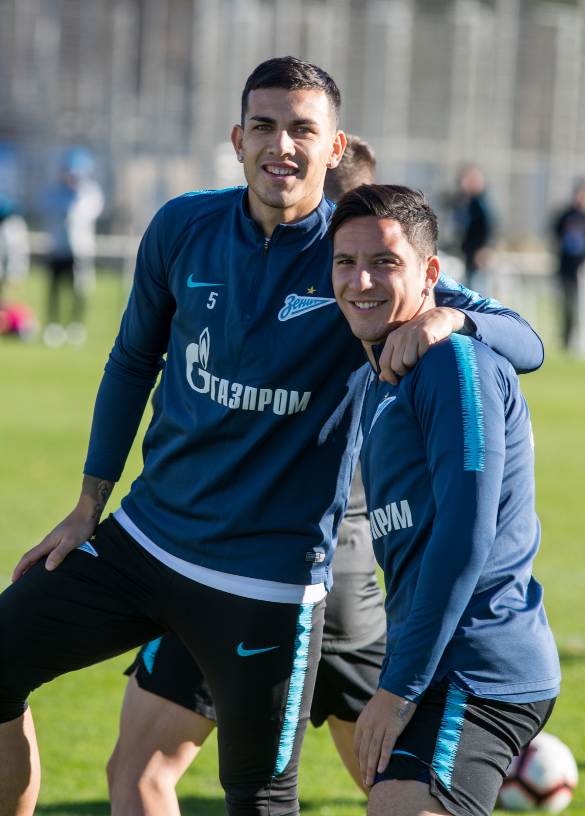 Открытая тренировка «Зенита» перед матчем с «Динамо»