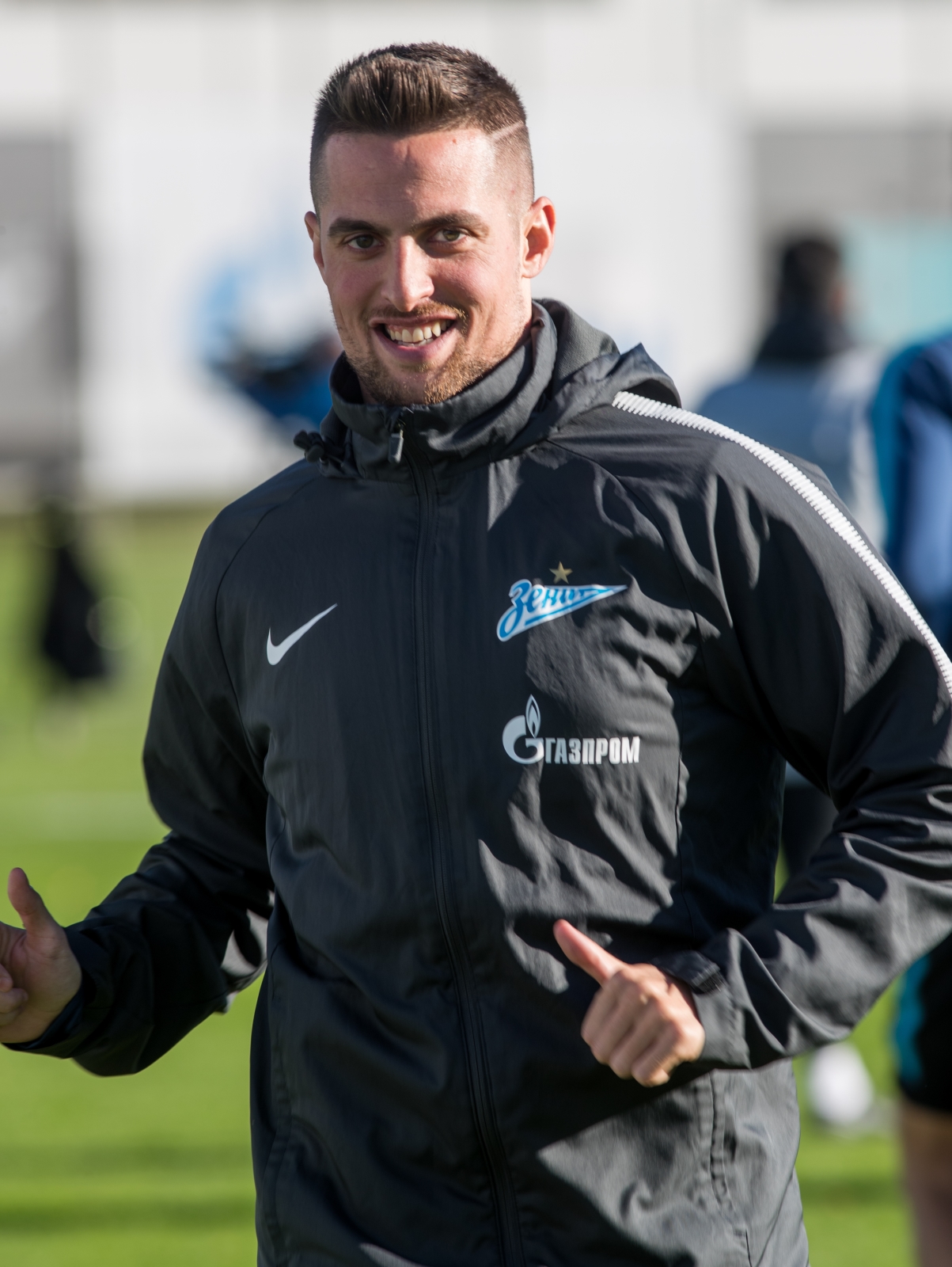 Открытая тренировка «Зенита» перед матчем с «Динамо»