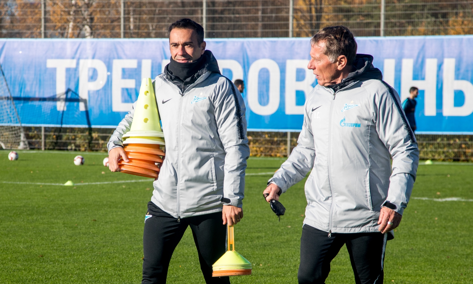 Открытая тренировка «Зенита» перед матчем с «Динамо»