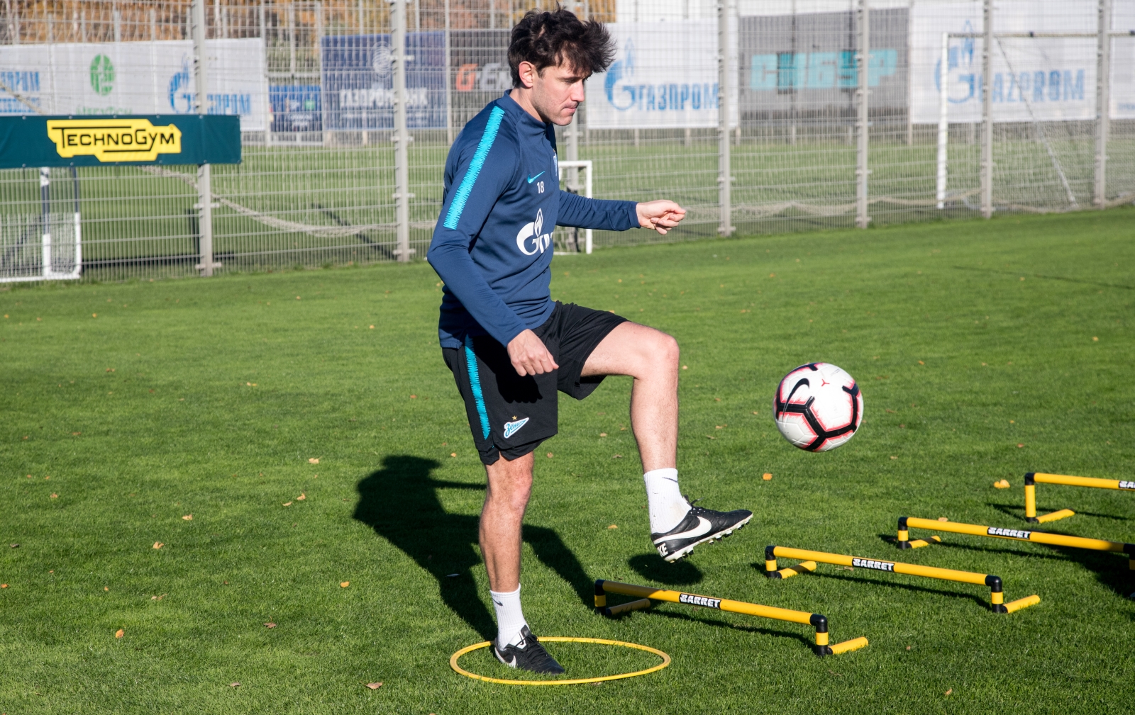 Открытая тренировка «Зенита» перед матчем с «Динамо»