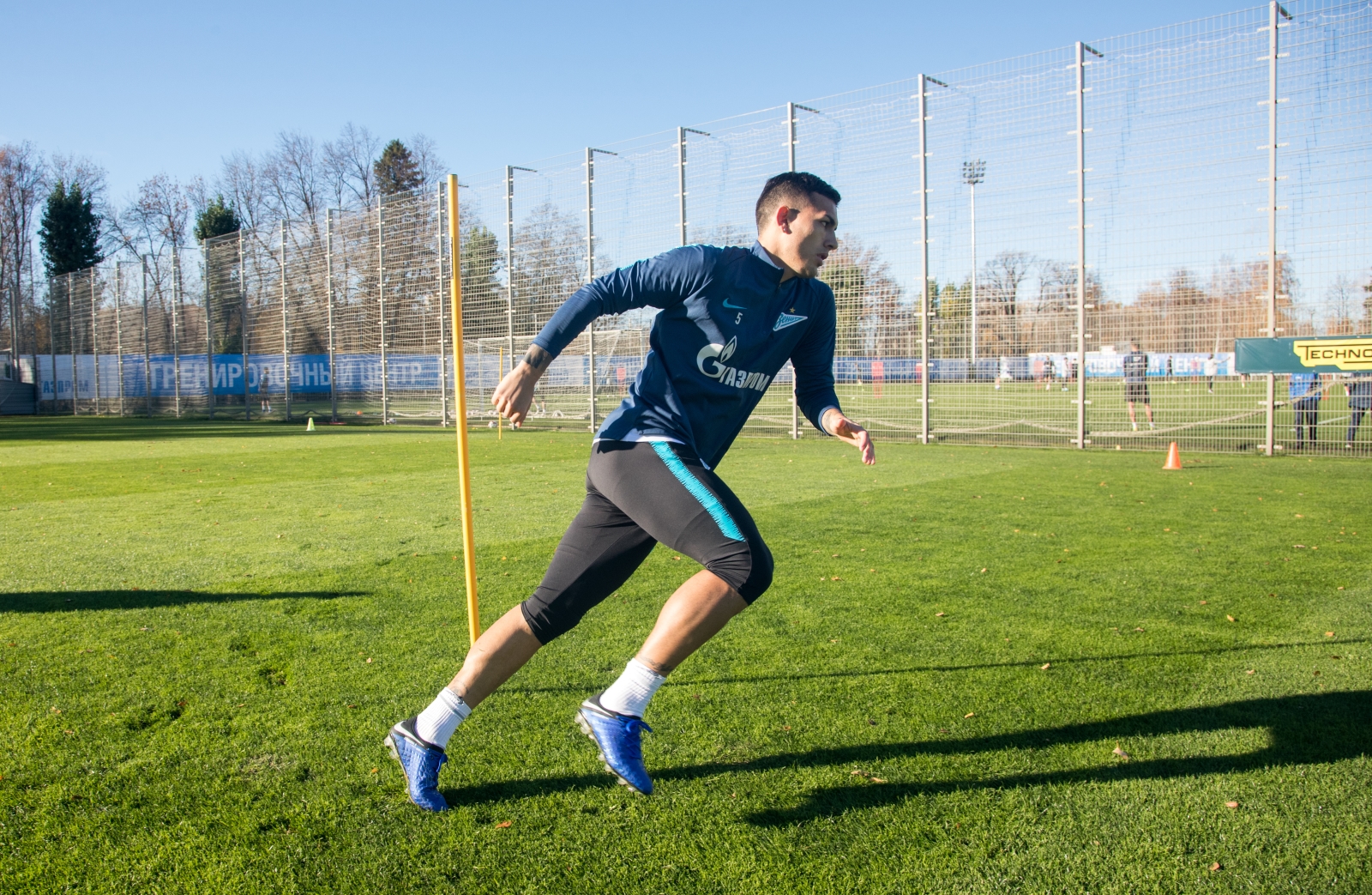 Открытая тренировка «Зенита» перед матчем с «Динамо»