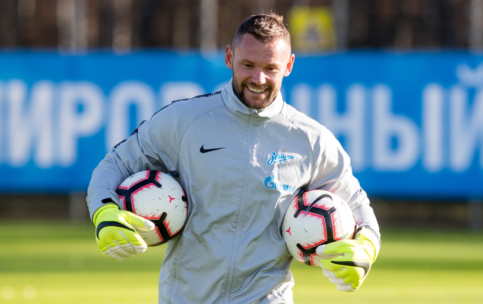 Открытая тренировка «Зенита» перед матчем с «Динамо»