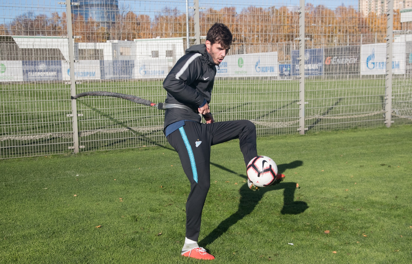 Открытая тренировка «Зенита» перед матчем с «Динамо»