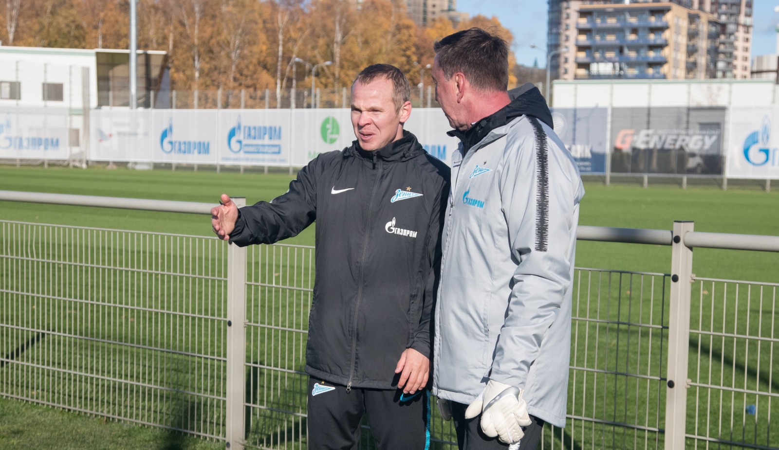 Открытая тренировка «Зенита» перед матчем с «Динамо»