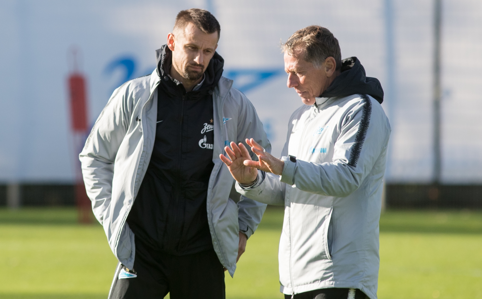 Открытая тренировка «Зенита» перед матчем с «Динамо»