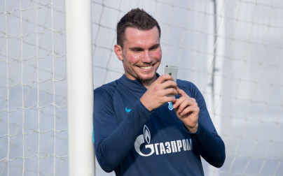 Открытая тренировка «Зенита» перед матчем с «Динамо»