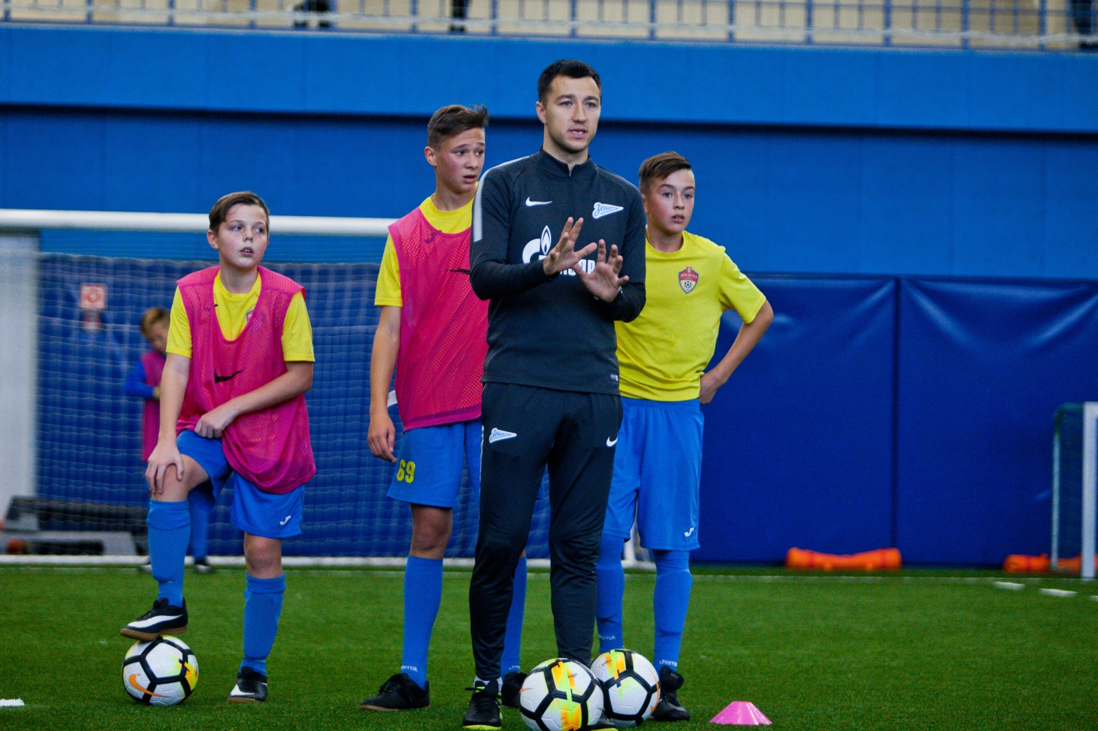 Дети из Челябинска в Академии ФК «Зенит»