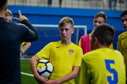 Дети из Челябинска в Академии ФК «Зенит»