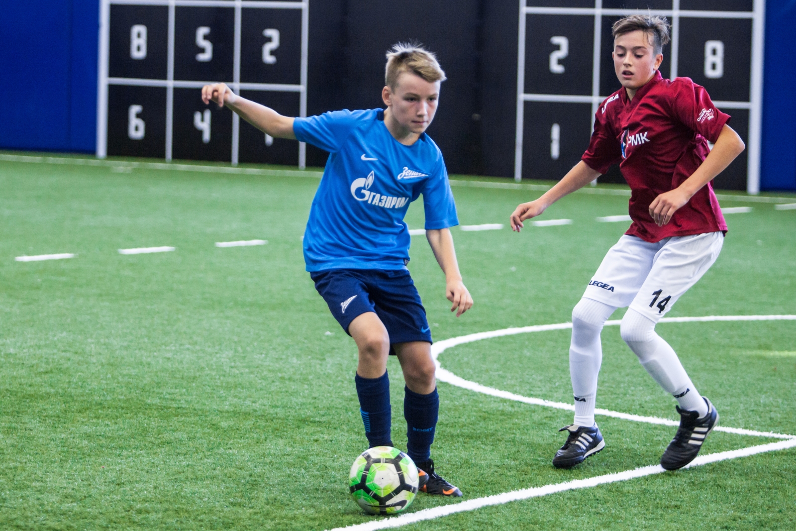 Товарищеские матчи команд Академии против победителей детского фестиваля «Метрошка»