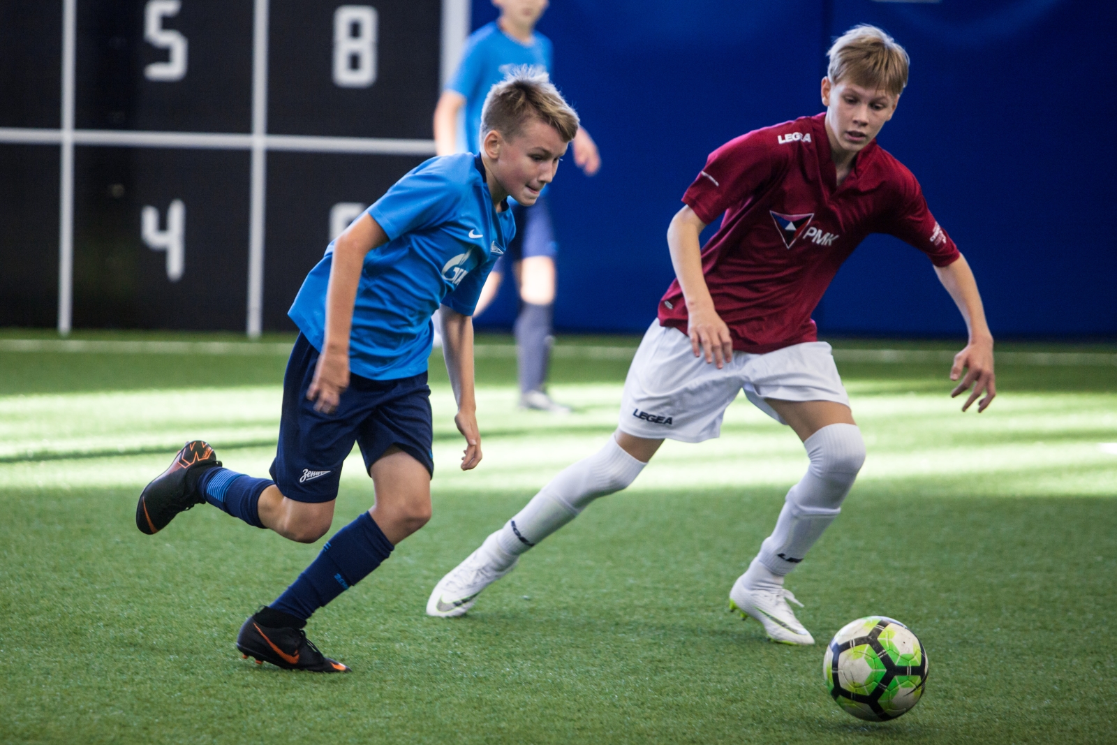 Товарищеские матчи команд Академии против победителей детского фестиваля «Метрошка»