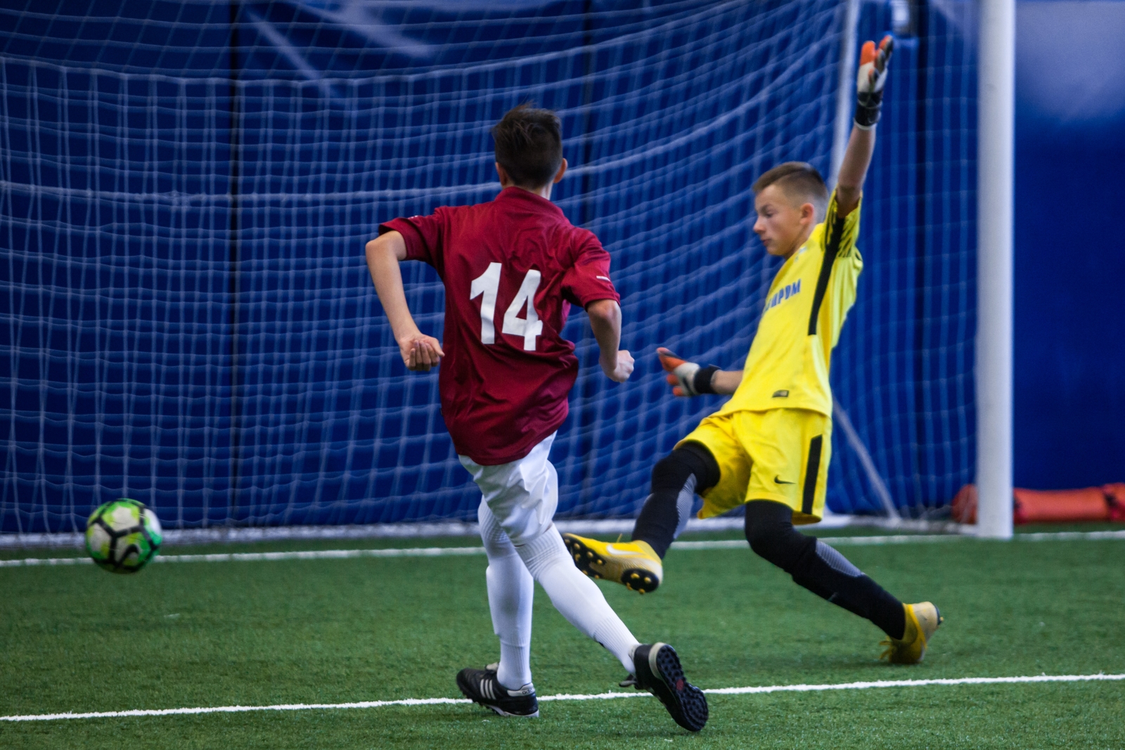 Товарищеские матчи команд Академии против победителей детского фестиваля «Метрошка»