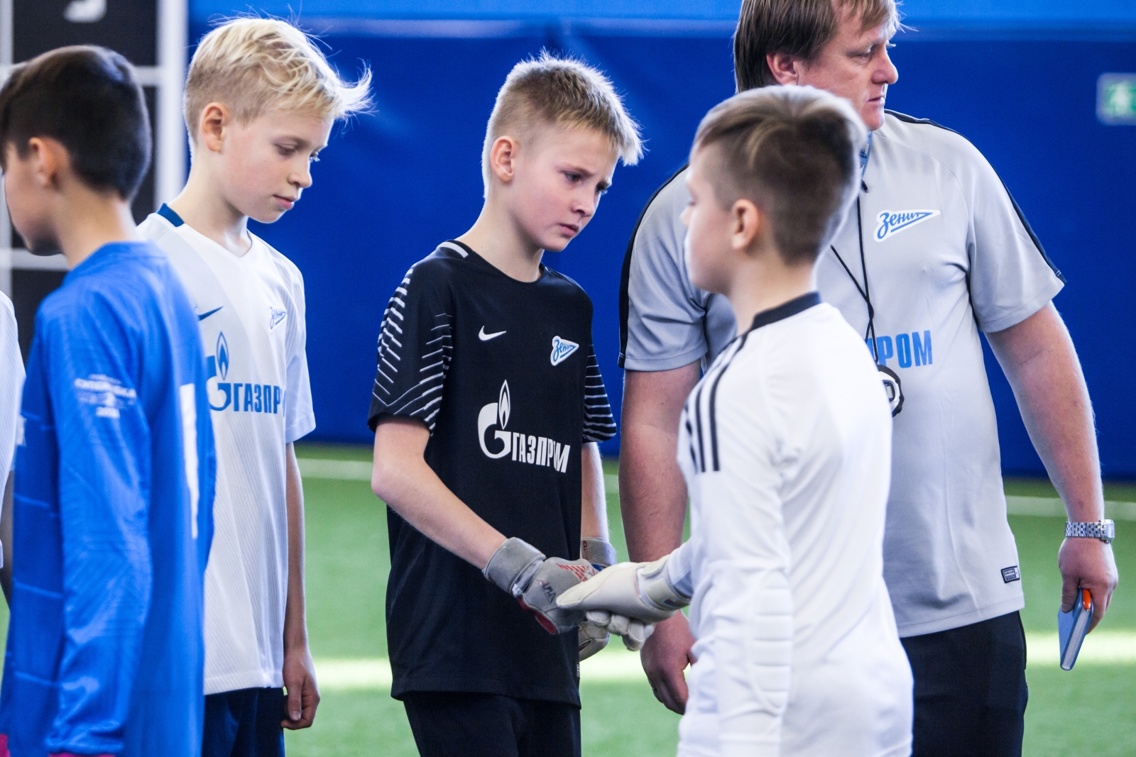 Товарищеские матчи команд Академии против победителей детского фестиваля «Метрошка»