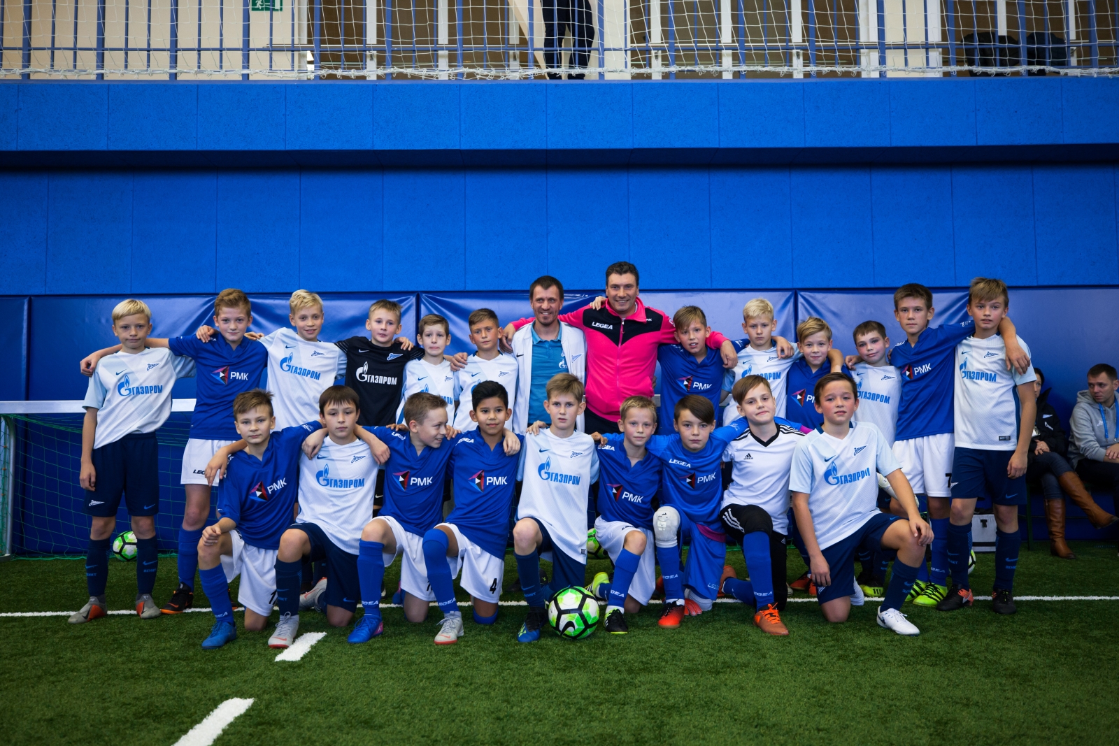 Товарищеские матчи команд Академии против победителей детского фестиваля «Метрошка»