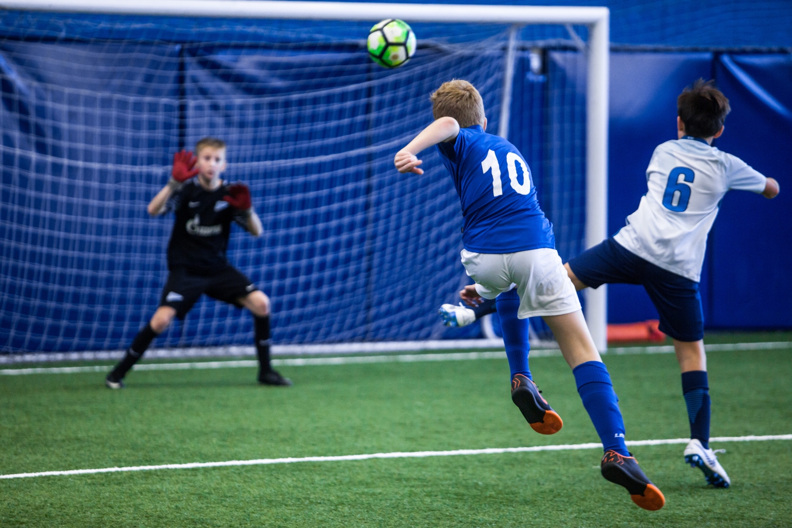 Товарищеские матчи команд Академии против победителей детского фестиваля «Метрошка»