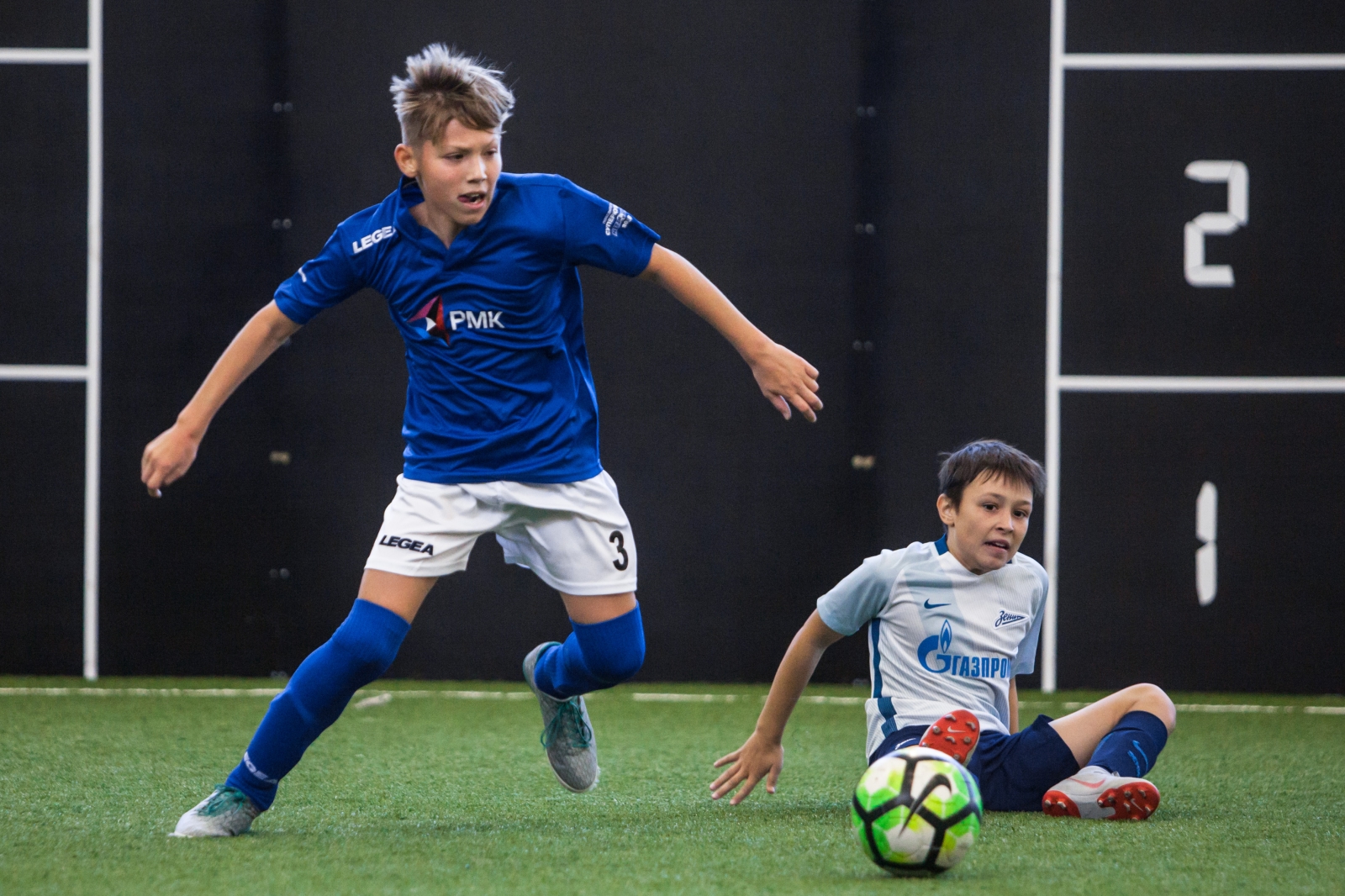 Товарищеские матчи команд Академии против победителей детского фестиваля «Метрошка»