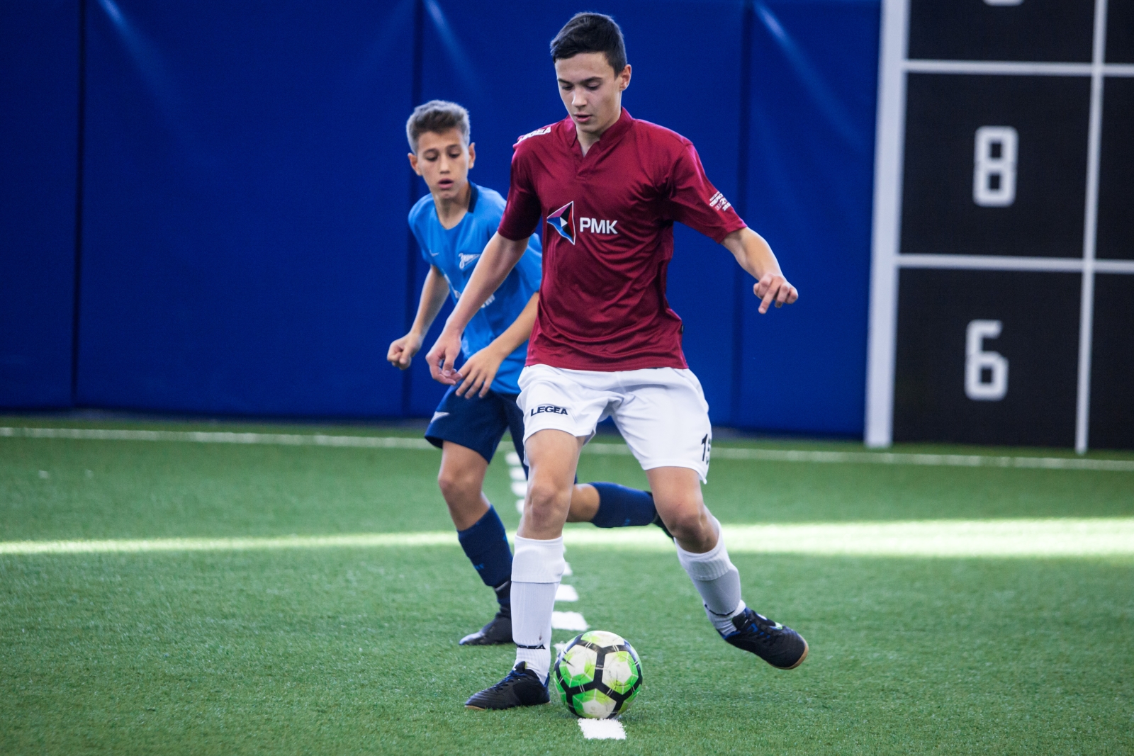 Товарищеские матчи команд Академии против победителей детского фестиваля «Метрошка»