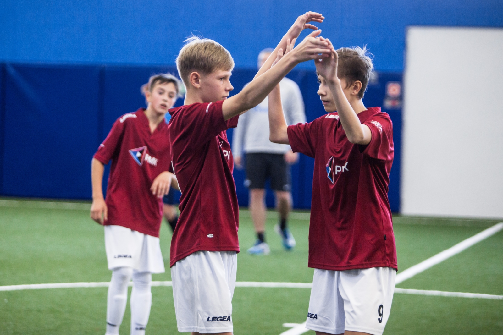 Товарищеские матчи команд Академии против победителей детского фестиваля «Метрошка»