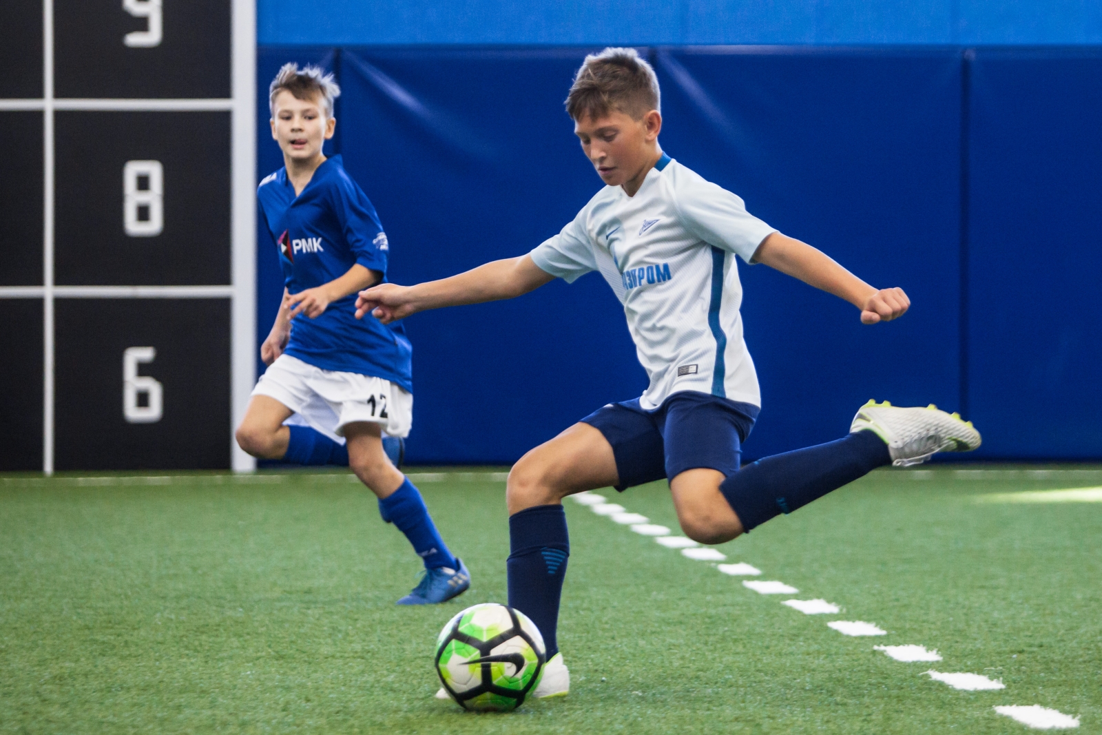 Товарищеские матчи команд Академии против победителей детского фестиваля «Метрошка»