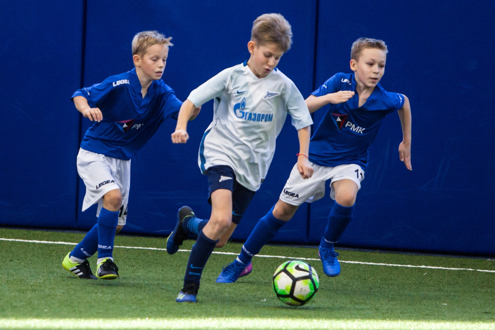 Товарищеские матчи команд Академии против победителей детского фестиваля «Метрошка»