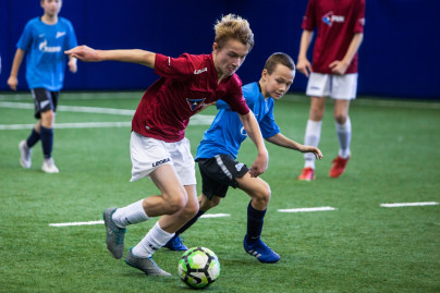 Товарищеские матчи команд Академии против победителей детского фестиваля «Метрошка»