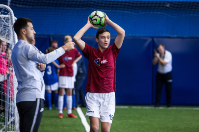 Товарищеские матчи команд Академии против победителей детского фестиваля «Метрошка»