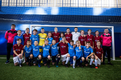 Товарищеские матчи команд Академии против победителей детского фестиваля «Метрошка»