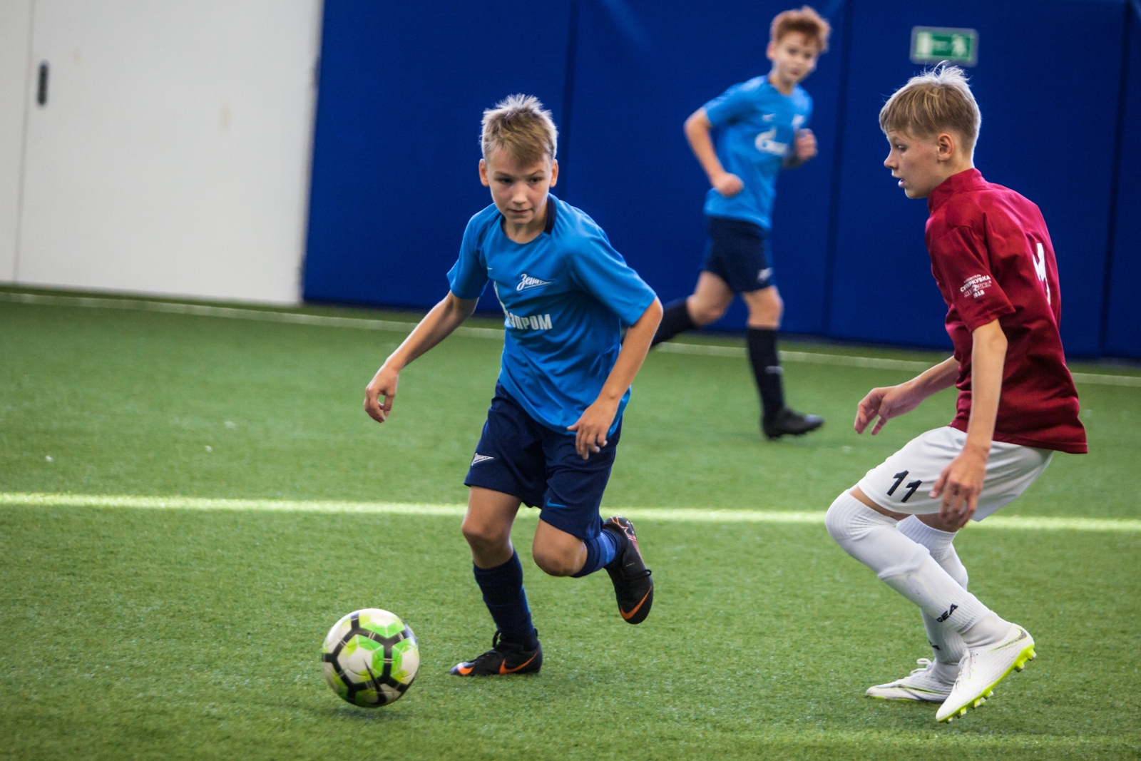 Товарищеские матчи команд Академии против победителей детского фестиваля «Метрошка»