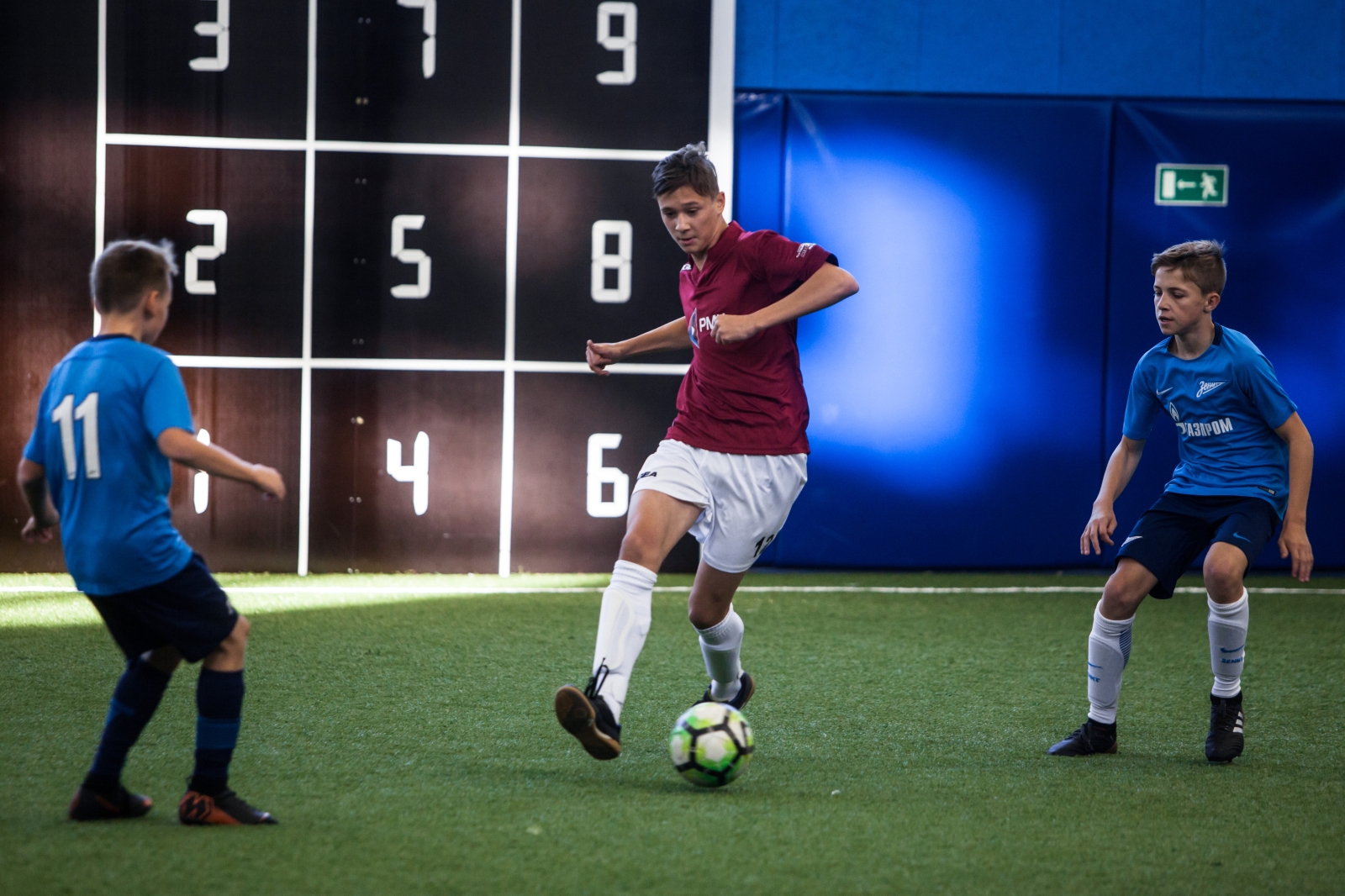 Товарищеские матчи команд Академии против победителей детского фестиваля «Метрошка»