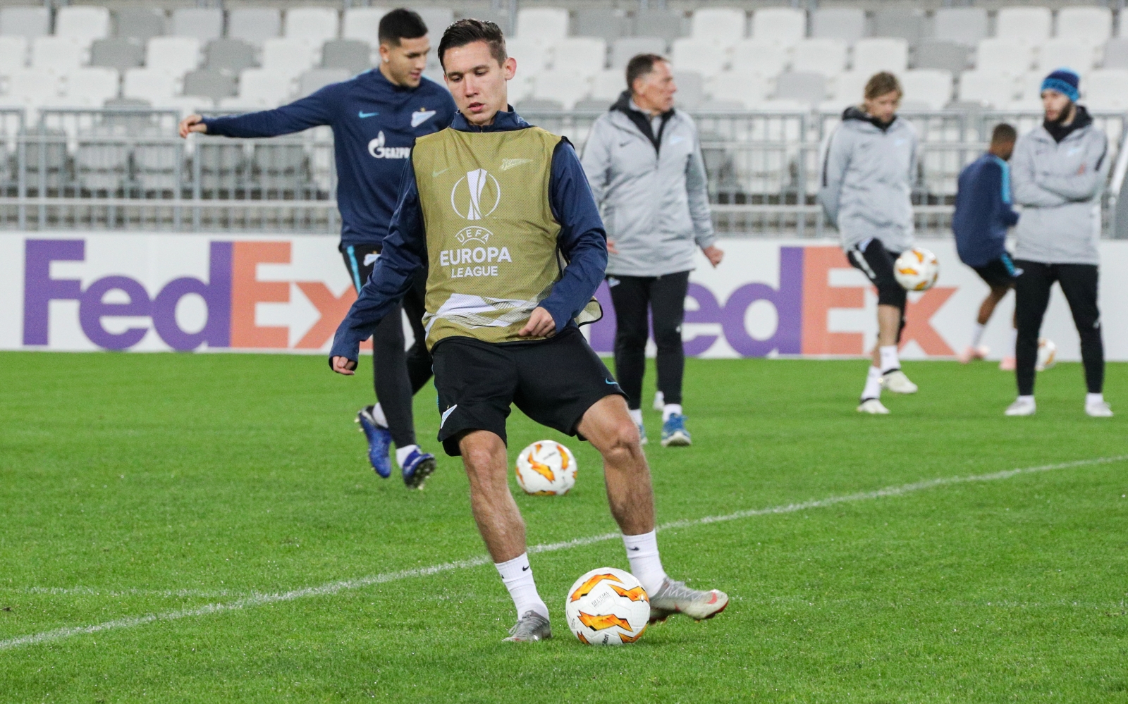 Открытая тренировка «Зенита» перед матчем с «Бордо»