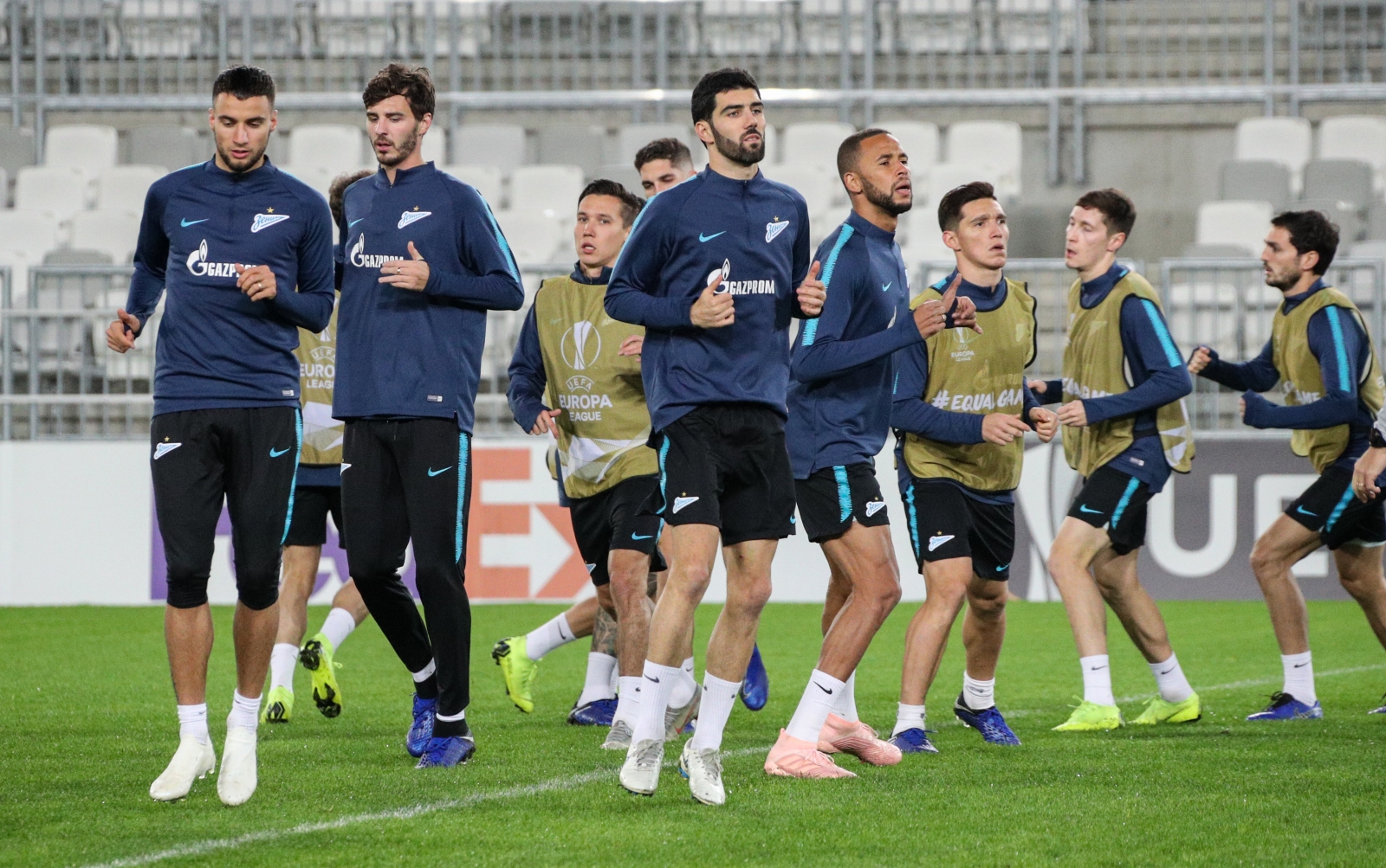 Открытая тренировка «Зенита» перед матчем с «Бордо»