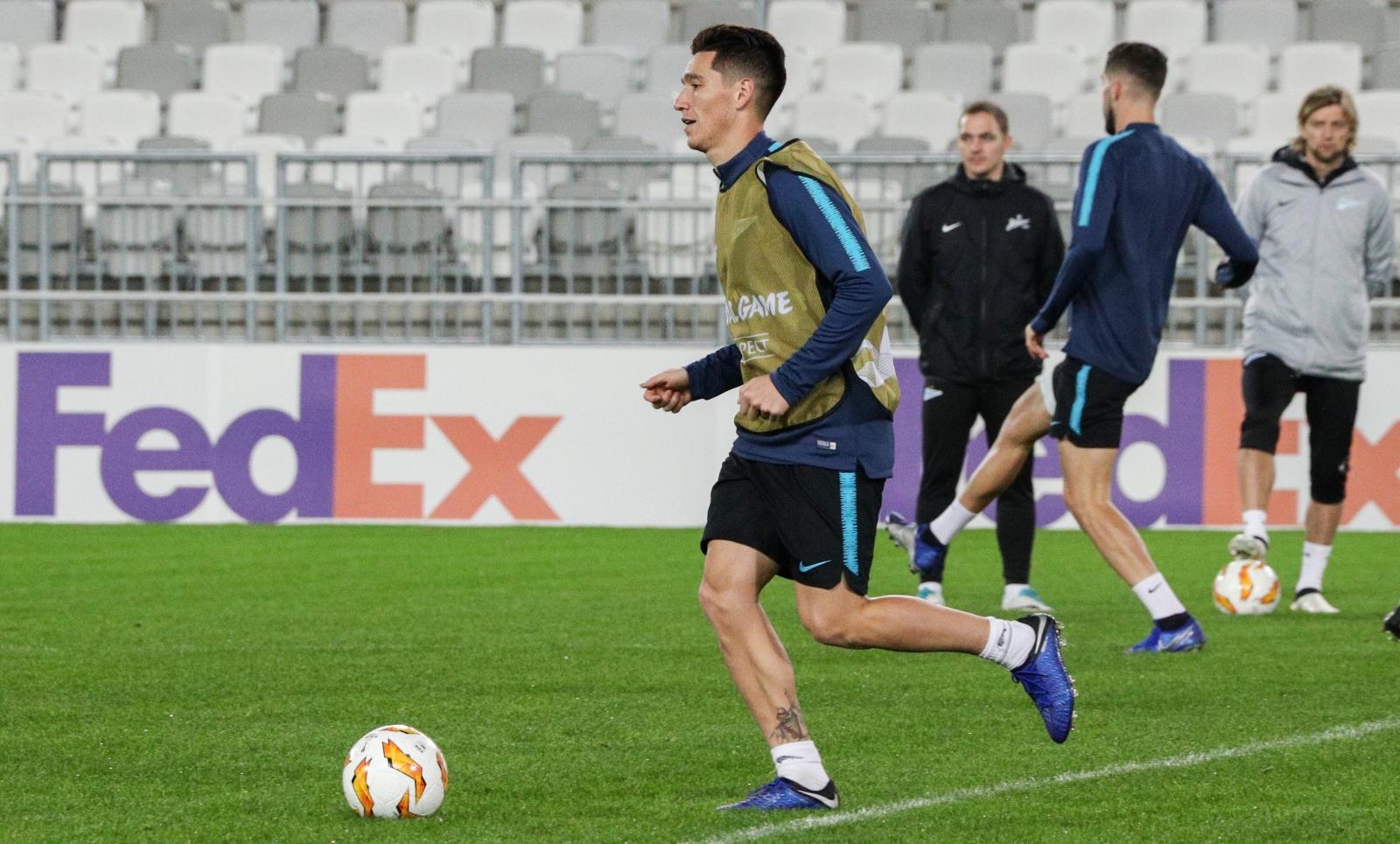 Открытая тренировка «Зенита» перед матчем с «Бордо»