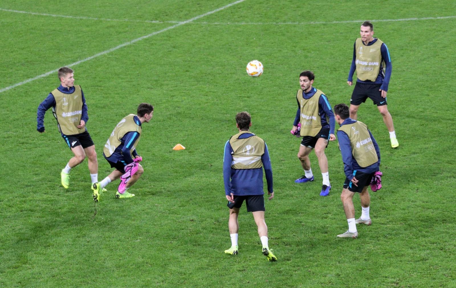 Открытая тренировка «Зенита» перед матчем с «Бордо»