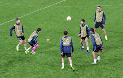 Открытая тренировка «Зенита» перед матчем с «Бордо»