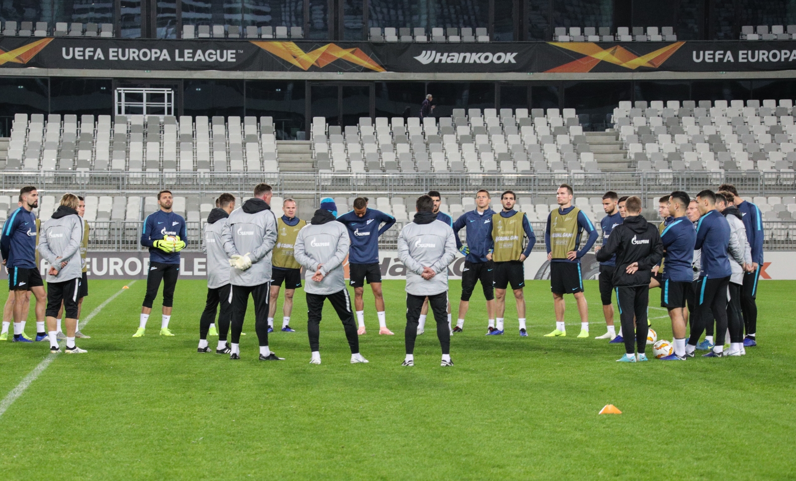 Открытая тренировка «Зенита» перед матчем с «Бордо»