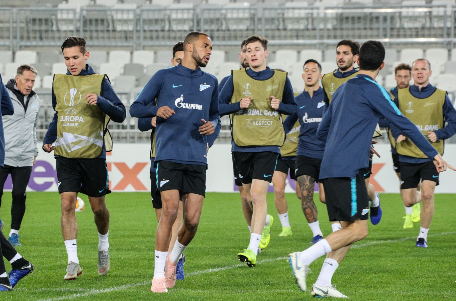Открытая тренировка «Зенита» перед матчем с «Бордо»