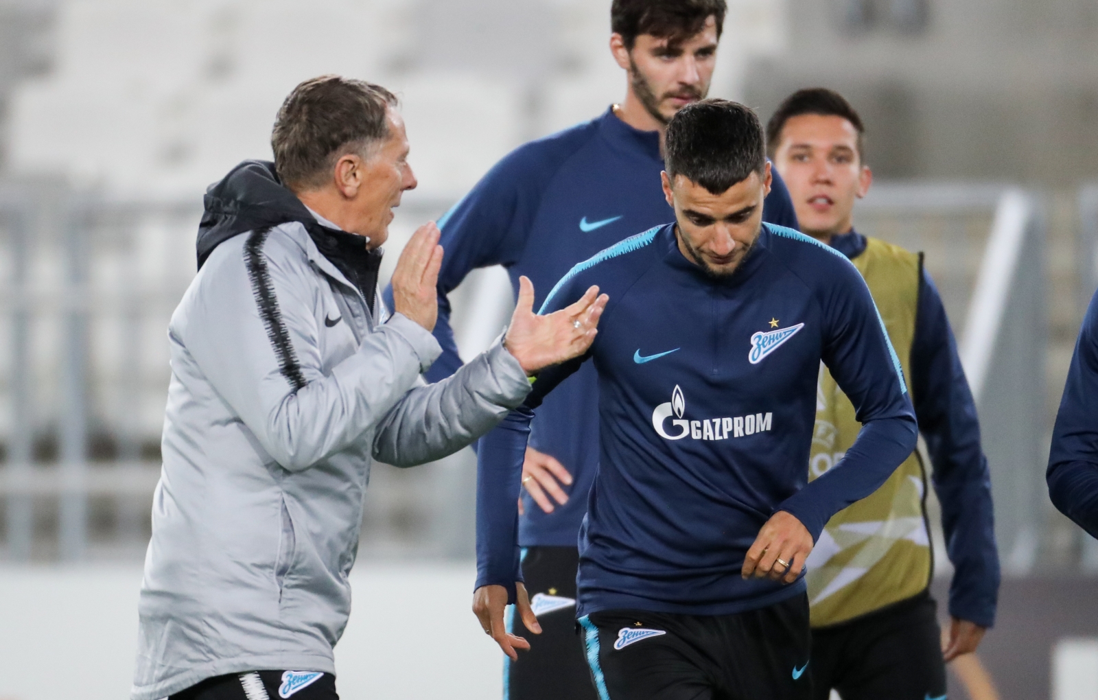 Открытая тренировка «Зенита» перед матчем с «Бордо»