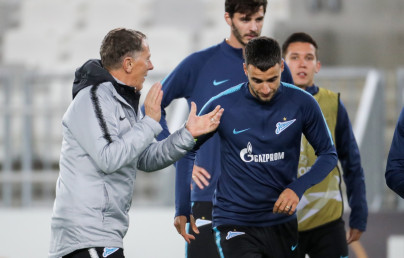 Открытая тренировка «Зенита» перед матчем с «Бордо»