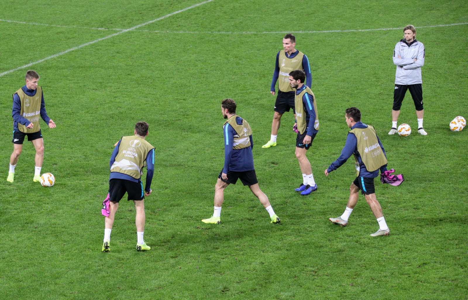 Открытая тренировка «Зенита» перед матчем с «Бордо»