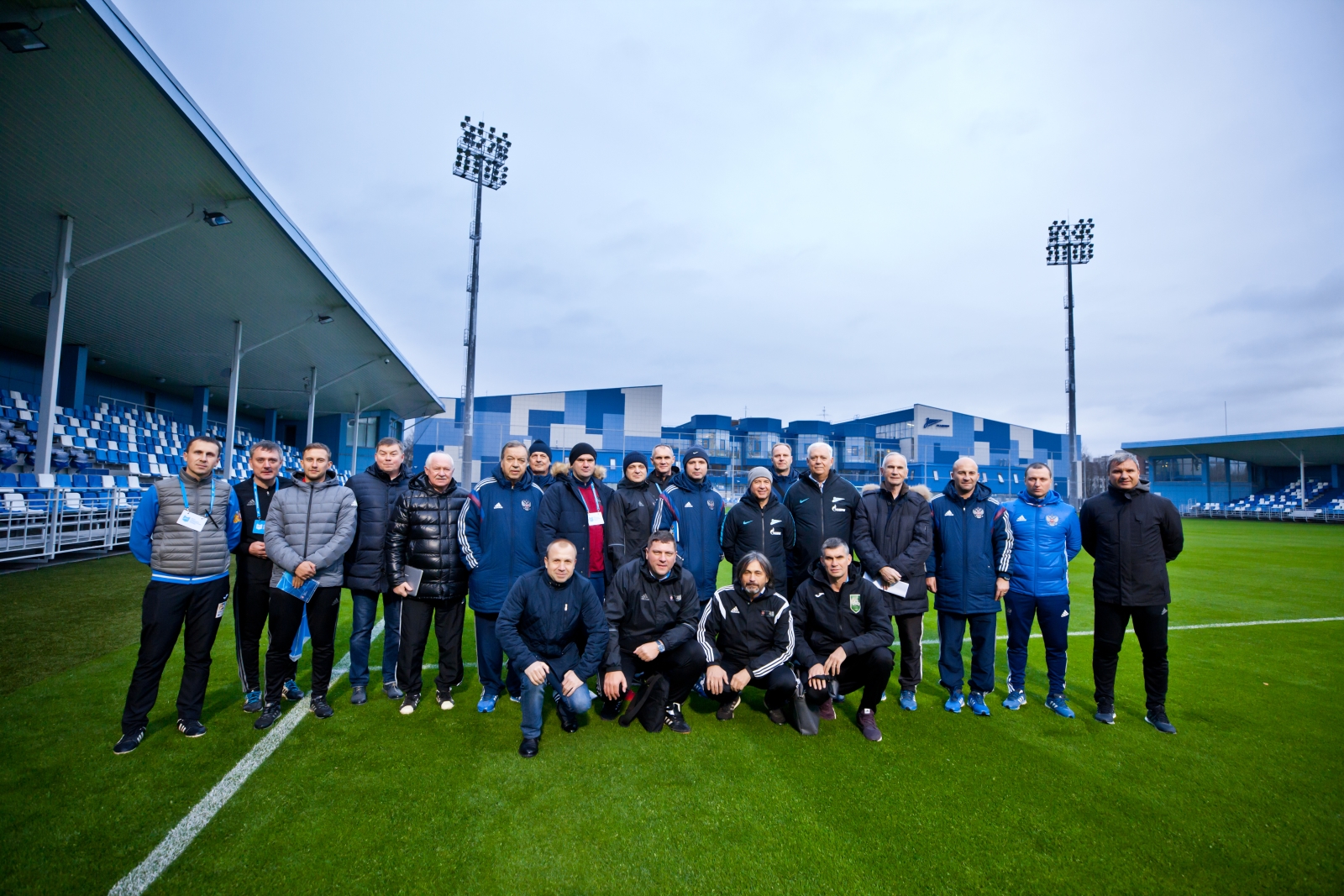 Экскурсия по территории Академии для представителей РФС и УЕФА