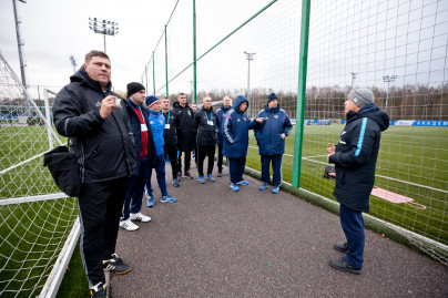 Экскурсия по территории Академии для представителей РФС и УЕФА