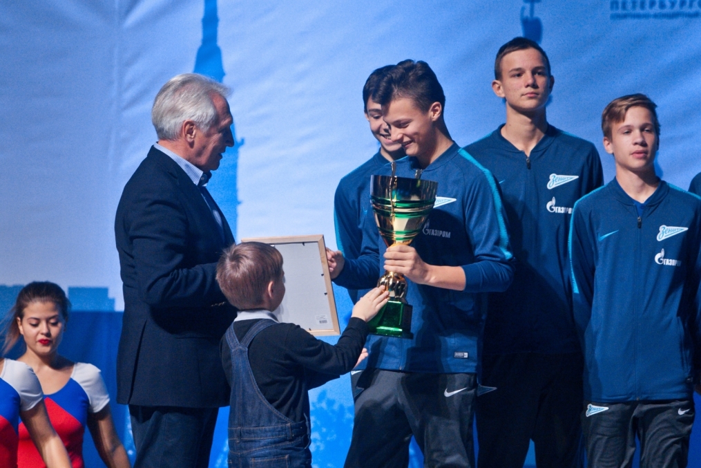 Награждение победителей и призеров первенства Санкт-Петербурга