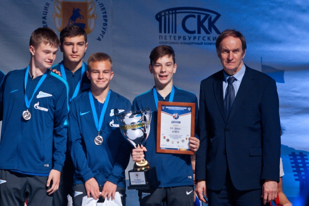 Награждение победителей и призеров первенства Санкт-Петербурга