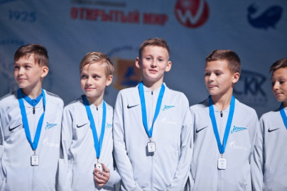 Награждение победителей и призеров первенства Санкт-Петербурга