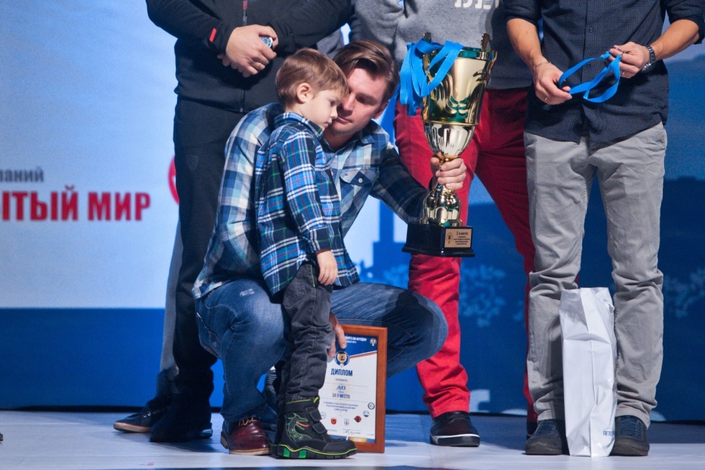 Награждение победителей и призеров первенства Санкт-Петербурга