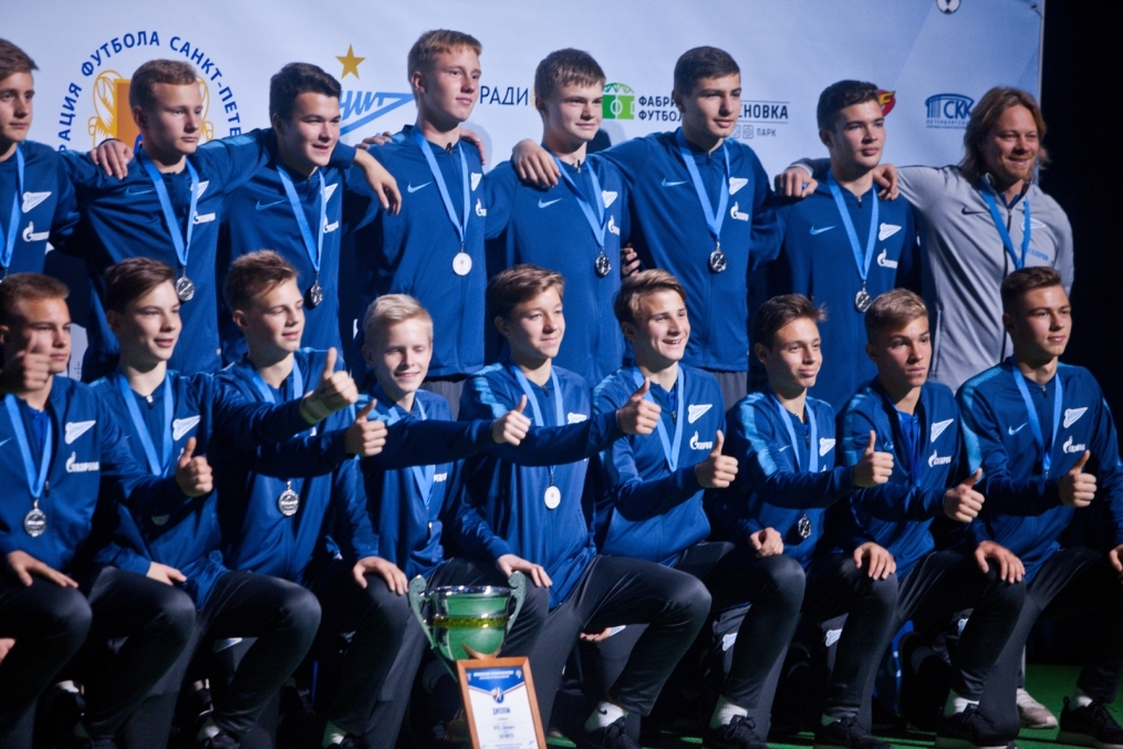 Награждение победителей и призеров первенства Санкт-Петербурга