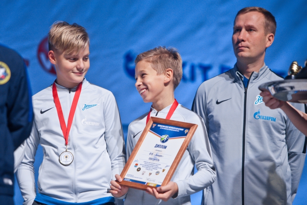 Награждение победителей и призеров первенства Санкт-Петербурга