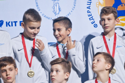 Награждение победителей и призеров первенства Санкт-Петербурга